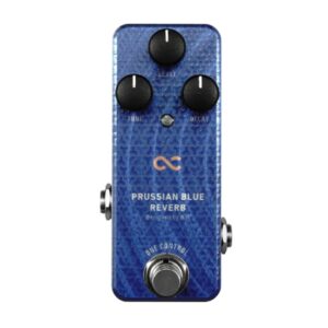 One Control Prussian Blue Reverb Effects Pedal