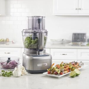 Cuisinart Elemental Small Food Processor, 13-Cup, Gunmetal