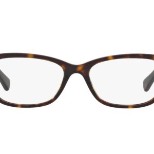 Coach HC6089 Prescription Eyewear Frames, Dark Tortoise/Demo Lens, 51 mm