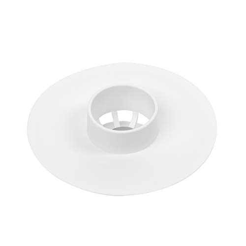 Umbra 023464-660 Flex Drain Stop/Hair Catcher, White