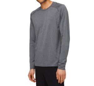 lululemon mens metal vent tech long sleeve shirt (anchor, m)