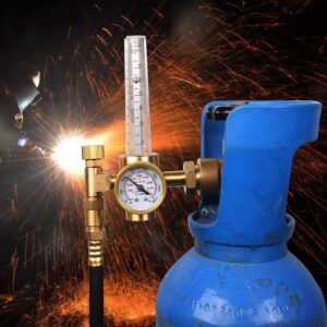 BETOOLL HW9003 Argon/CO2 Mig Tig Flow Meter Gas Regulator Gauge Welding Weld