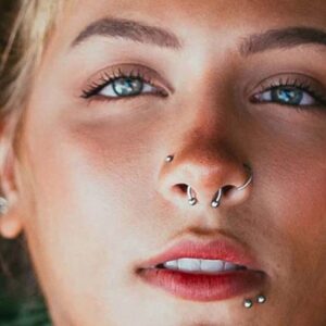 Forbidden Body Jewelry 16g 11mm Surgical Steel Tragus Earring, Helix Earring and Labret Piercing Stud, 3mm Ball Top