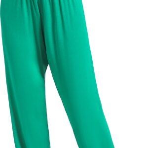 Hoerev Green Super Soft Modal Spandex Harem Yoga Pilates Pants