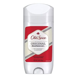 old spice high endurance anti-perspirant & deodorant, original 3 oz (pack of 5)