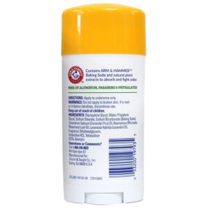 A&H Ess Fr Scent Size 2.5z Arm & Hammer Essentials Fresh Natural Deodorant (Pack of 6)