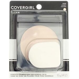 covergirl simply powder foundation, ivory [505] 0.41 oz (pack of 3)