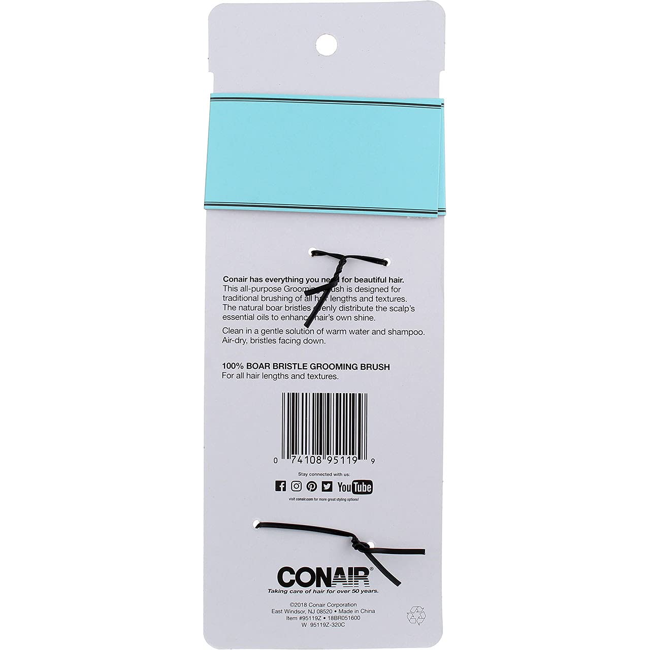 Conair 95119z Grooming Brush