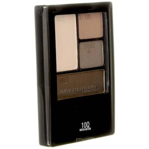 Maybelline New York Expert Wear Quads Eyeshadow, Mocha Motion [10Q] 0.17 oz (Pack of 2)