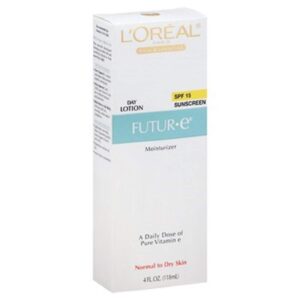 L'Oreal Paris Skin Expertise Future Moisturizer + a Daily Dose of Pure Vitamin E, SPF 15 4 oz