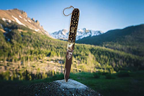 Knife 7.5 Inch 420C Pocket Knife Rose Wooden Handel for Men Folding Knife Outdoors & Sports Hunting Camping Hiking Best EDC Camping Knife