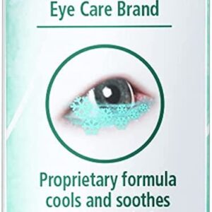 Rohto Cool Cooling Eye Drops, Dual Action, 0.4 Ounces each (Pack of 7)