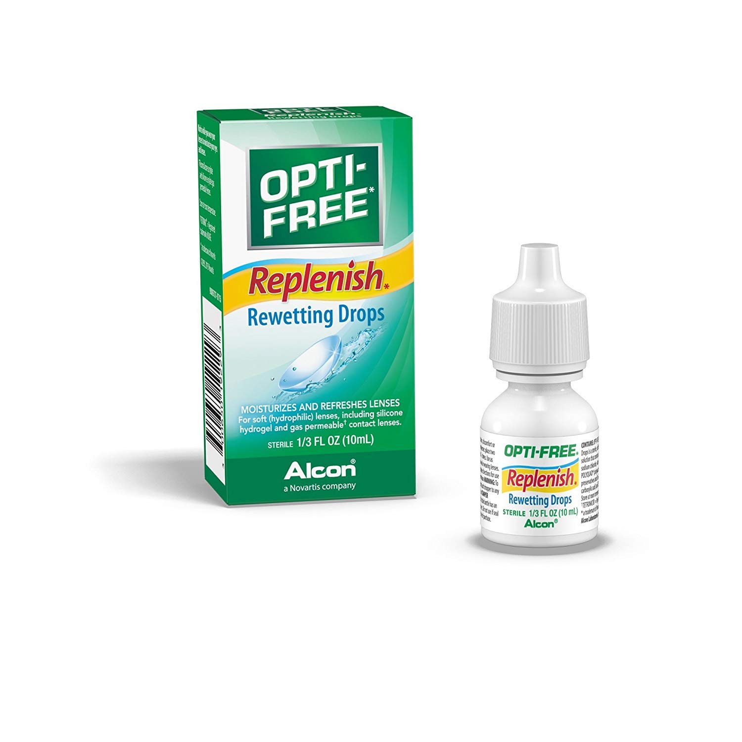 Opti Free Replenish Rewetting Drops 10 Ml