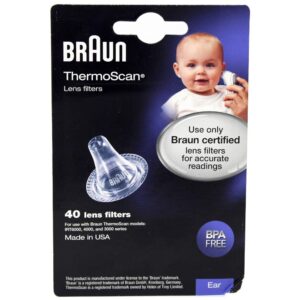 Braun Thermoscan Lens Filters, 40 ea (Pack of 5)5