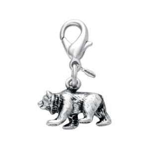 noumanda nature animal jewelry tiny polar bear charm for bracelet,necklace,keyring (1 piece)