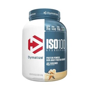 Dymatize ISO 100 Hydrolyzed Whey Protein Isolate - Gourmet Chocolate 1.6 lbs