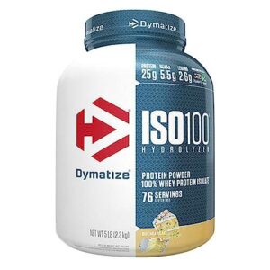 Dymatize ISO 100 Hydrolyzed Whey Protein Isolate - Gourmet Chocolate 1.6 lbs