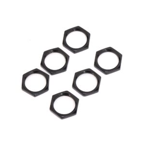 musiclily metric metal hex nut for guitar metric 3 way toggle pickup switch selector, black(pack of 10)