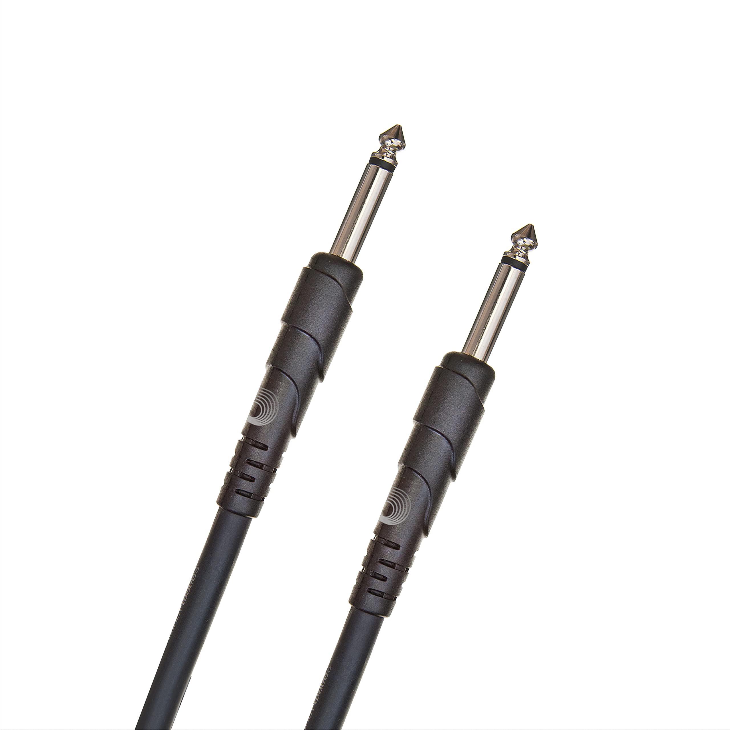 D'Addario Accessories Speaker Cable - Shielded for Noise Reduction - 1/4 Inch Male to 1/4 Inch Male - Classic Series - Classic Series/76.2 MM - Straight Ends - 1 Pack