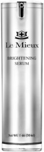 le mieux brightening serum - azelaic acid & peptide serum for face, powerful facial serum for glowing skin, help minimize dark spots & uneven tone, glowing skin, no parabens or sulfates (1 oz / 30 ml)