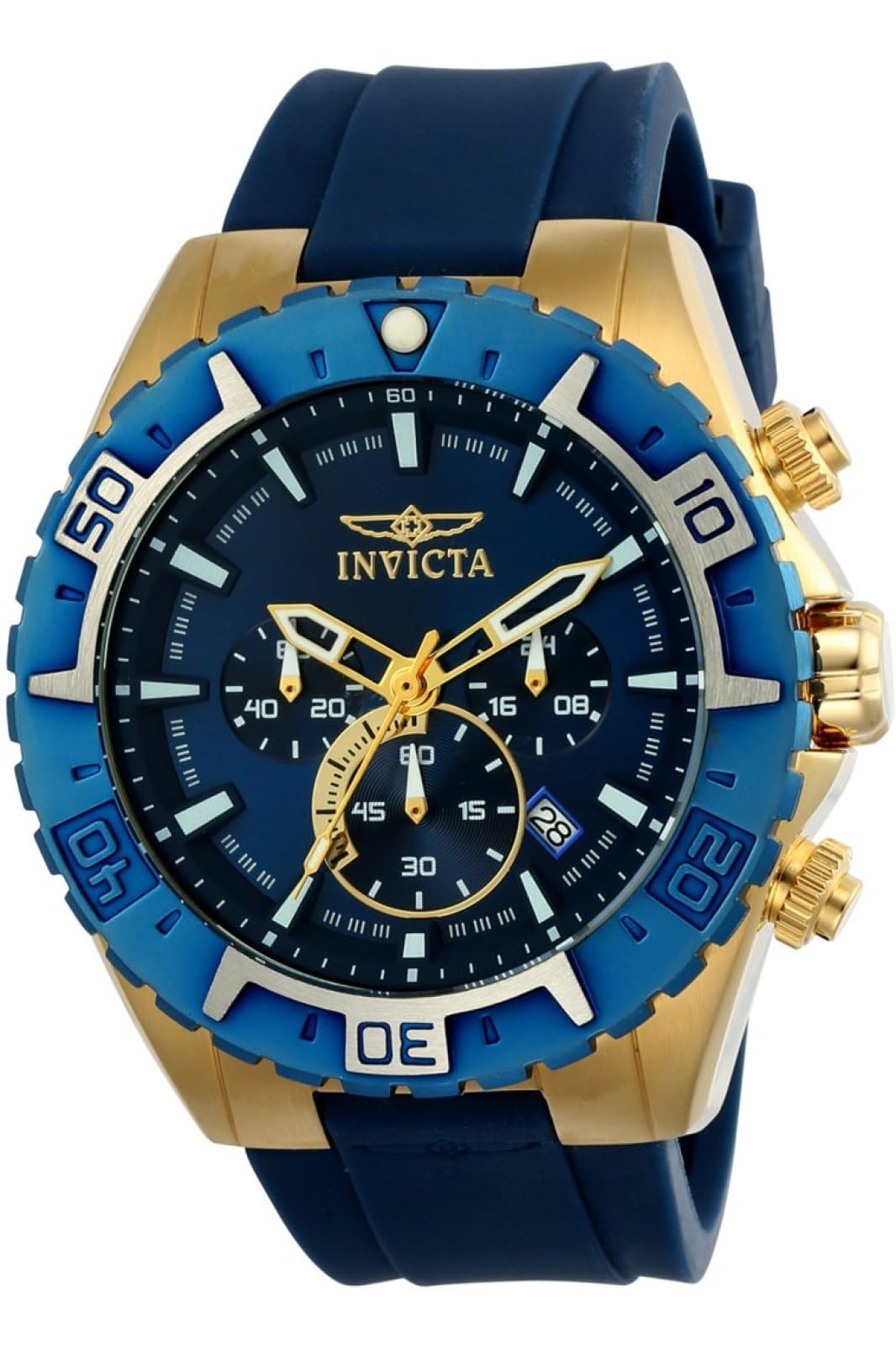 Invicta Men's 22525 Aviator Analog Display Quartz Blue Watch