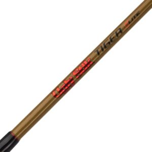 Ugly Stik 6’6” Tiger Elite Jig Spinning Rod, One Piece Nearshore/Offshore Rod, 50-100lb Line Rating, Heavy Rod Power, 4-7 oz. Lure Rating, Versatile and Dependable