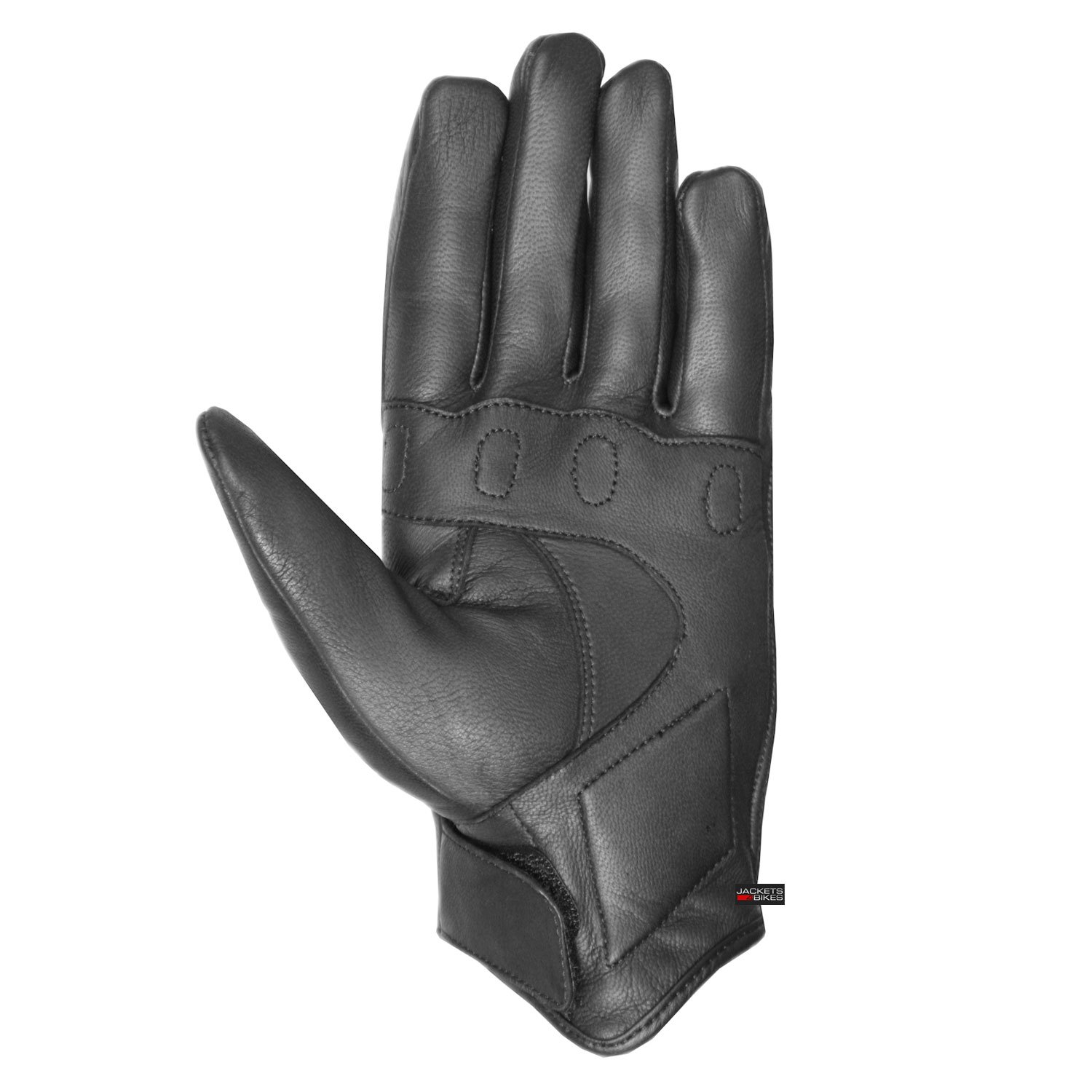 Jackets 4 Bikes Men's Premium Leather Street Motorcycle Protective Cruiser Biker Gel Gloves S