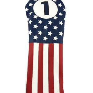 Hot-Z Golf Vintage USA Flag Driver Headcover