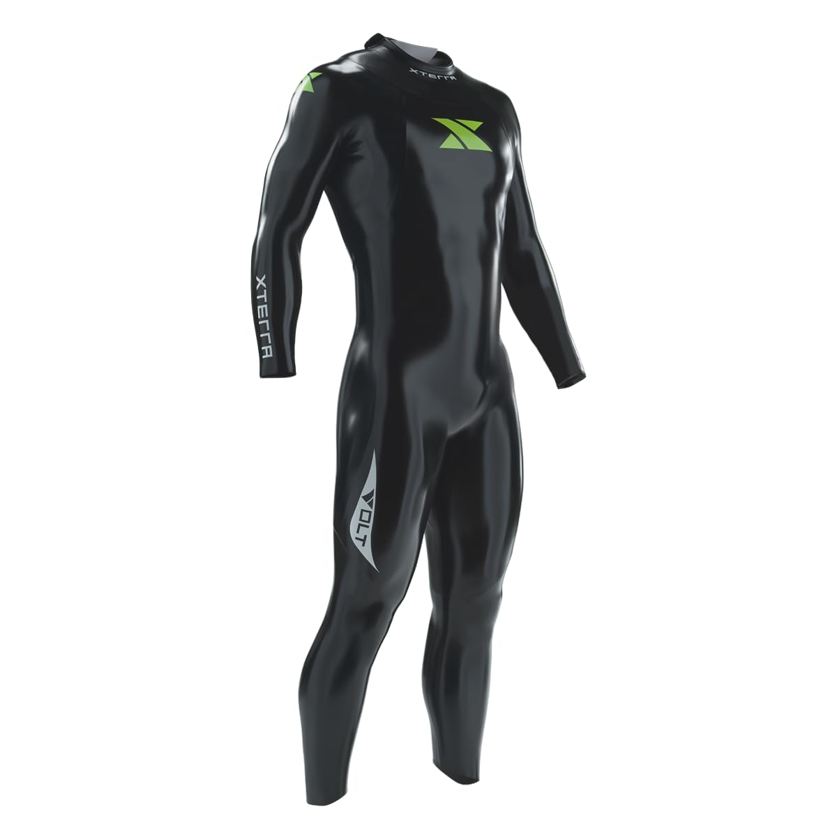 Xterra Wetsuits - Men's Volt Triathlon Wetsuit - Full Body Neoprene Wet Suit (3mm Thickness) (Medium) | Designed for Open Water Swimming - Ironman & USAT Approved