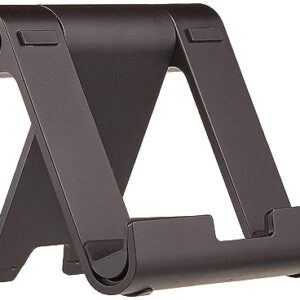 Amazon Basics Multi-Angle Portable Stand for iPad Tablet, E-reader and Phone - Black