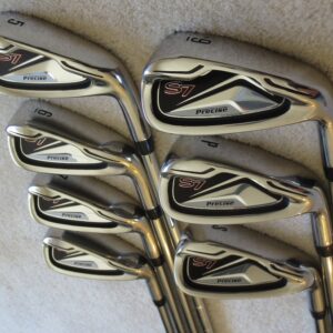 Mens Complete Golf Set Custom Made Clubs for Tall Men 6'0"- 6'6" Tall Driver, 3 & 5 Fairway Woods, Hybrid, Irons, Sand Wedge, Putter Bag Stiff