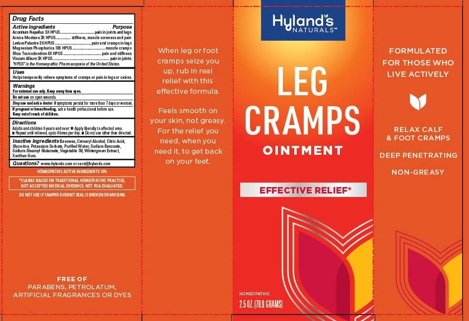 Hyland's Leg Cramps Ointment 2.50 oz (Pack of 2)