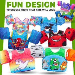 Body Glove Dinosaur Swim Life Jacket Multicolor, Child