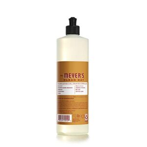 MRS. MEYER'S CLEAN DAY Liquid Dish Soap, Biodegradable Formula, Limited Edition Apple Cider, 16 fl. oz