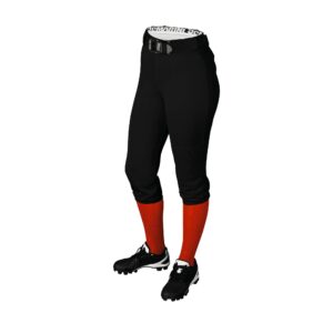 DeMarini Women's Standard Fierce Softball Pants - Black, Medium