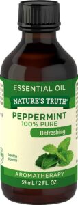 nature's truth essential oil, peppermint, 2 fl oz