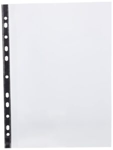 tiger stationery 301523 a4 expanding poly punched pockets file (pack of 5)