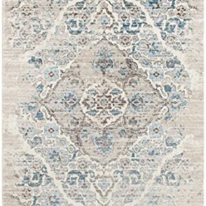 Persian Area Rugs 4620 Cream 5 x 7 Area Rug