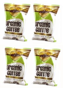 organic enema coffee - one pound - by s.a. wilson - pack of 4