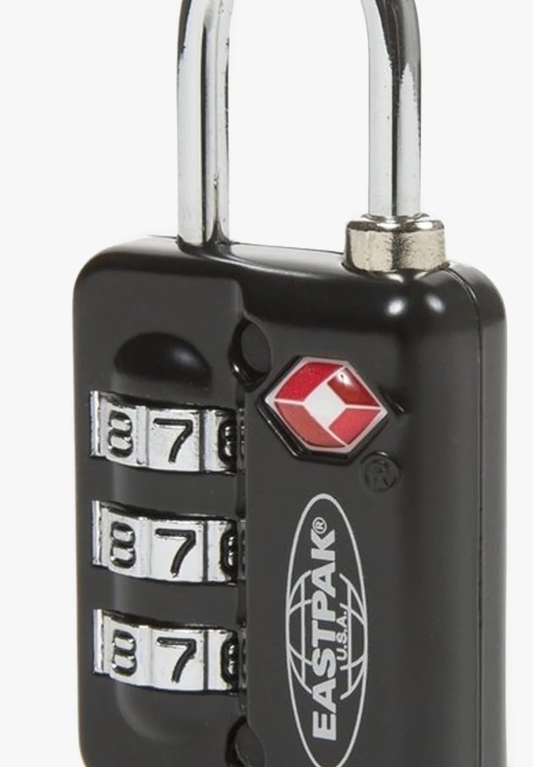 Eastpak EK18C008 TSA Combination Padlock, Black