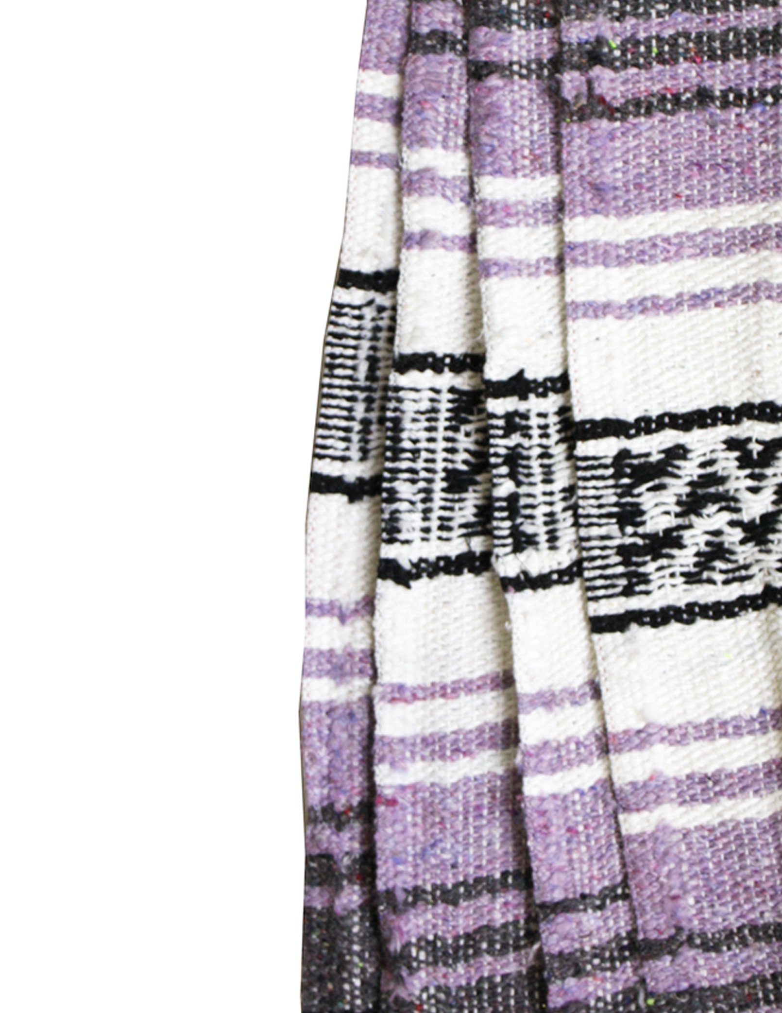 Canyon Creek Authentic Mexican Yoga Falsa Blanket (Light Purple)