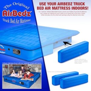 Pittman Outdoors AirBedz Inflatable Wheel Well Side Inserts (for PPI-105 Mattress), Blue