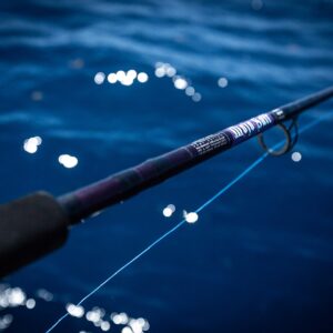 St. Croix Rods Mojo Salt Spinning Rod, Black Cherry Metallic, 7'6"