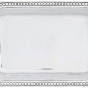 Wilton Armetale Flutes and Pearls Rectangular Baking Dish, 9-Inch-by-13-Inch