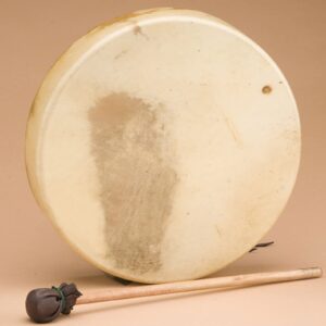 Deer Skin Native American Hoop Drum 10" -Cherokee