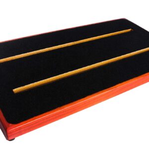 Ruach Carnaby St 3 Large Hardwood Pedalboard for Guitar Effects Pedals