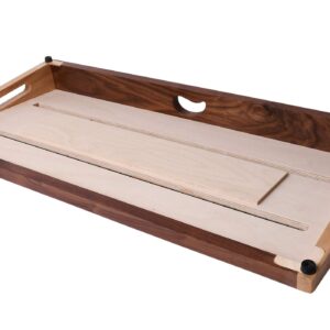 Ruach Kashmir Extra Large Hardwood Pedalboard for Guitar Effects Pedals