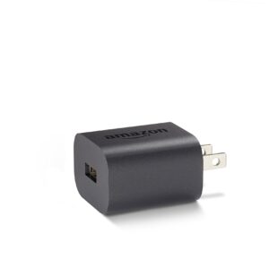 Amazon 5W USB Official OEM Charger and Power Adapter for Fire Tablets and Kindle eReaders - Black