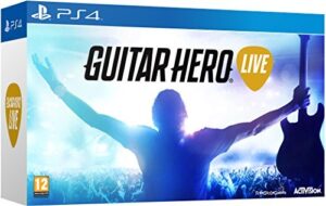 guitar hero live with guitar controller (ps4) by activision