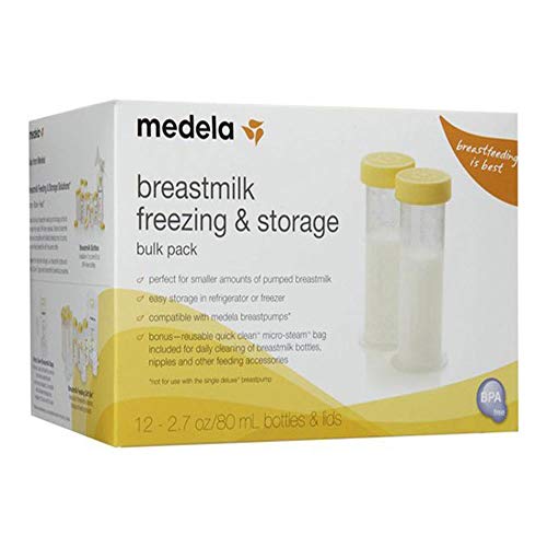 Medela Breastmilk Freezing and Storage Containers, 12 Count